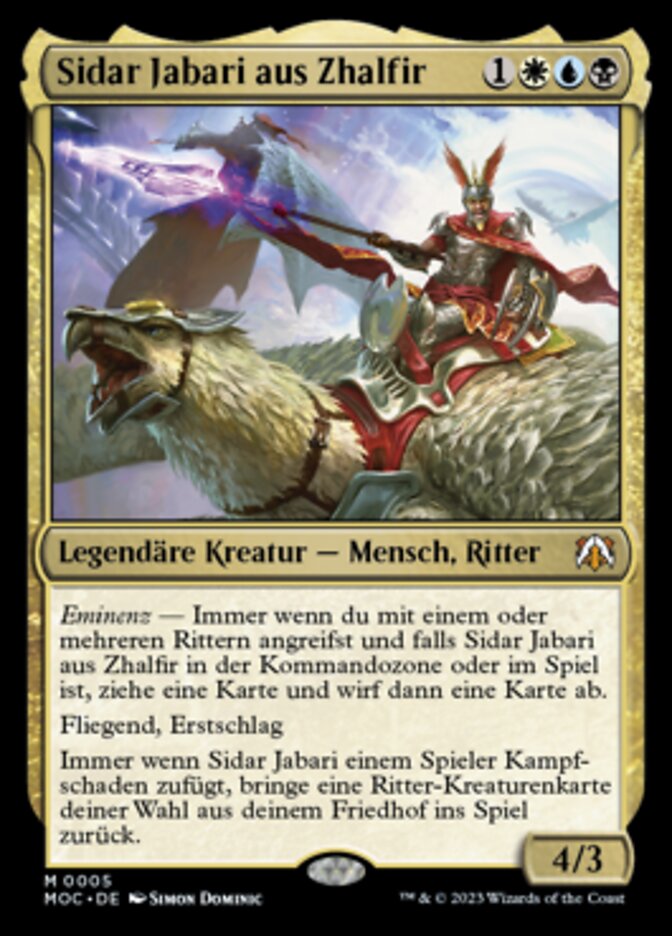 Commander Du Zenegra