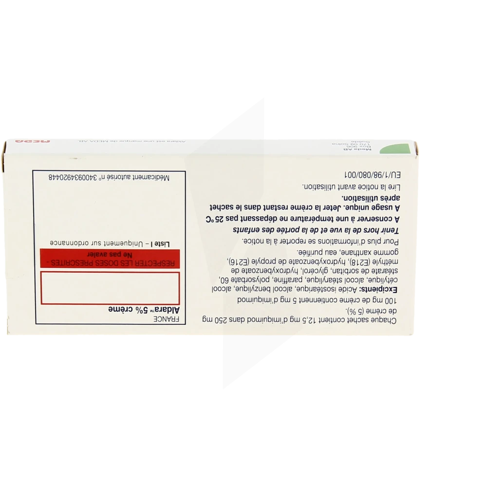 Creme aldara sans ordonnance