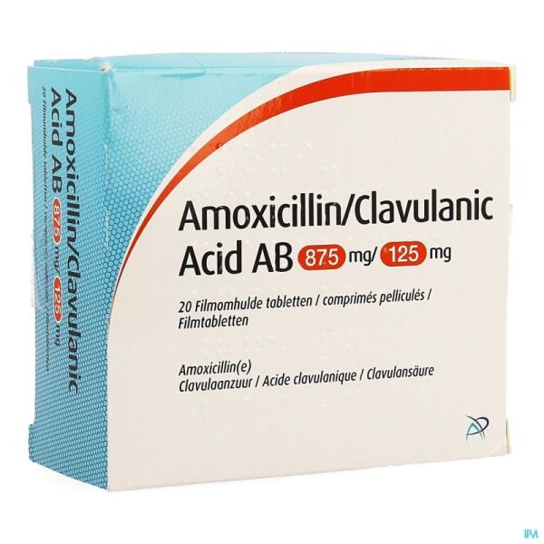 prix amoxicilline acide clavulanique