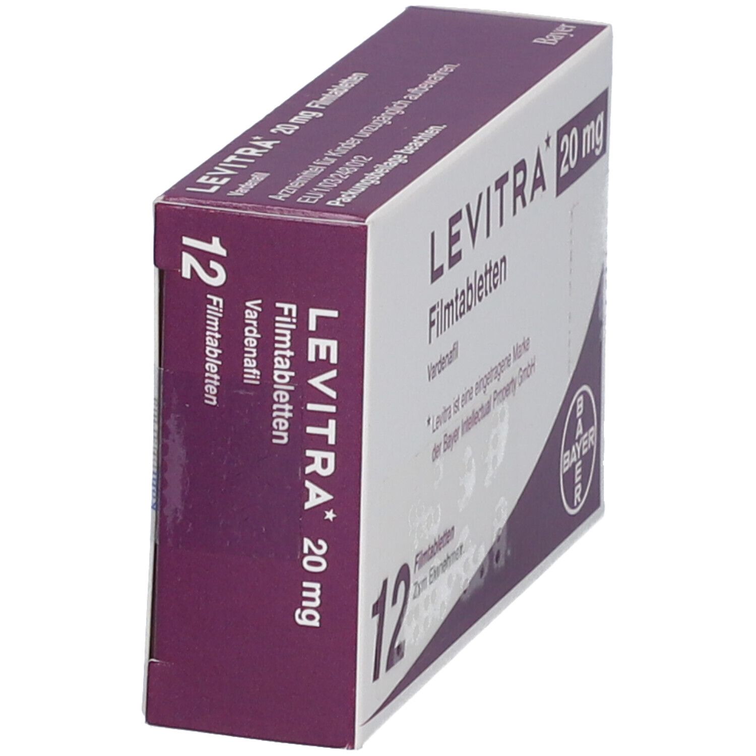 Prix levitra boîte de 12