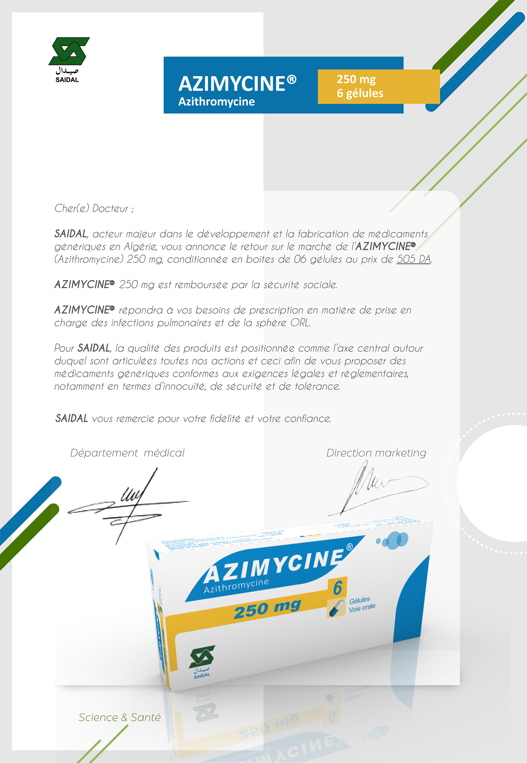 Azithromycin prix