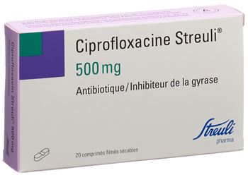 20 ciprofloxacin 500mg