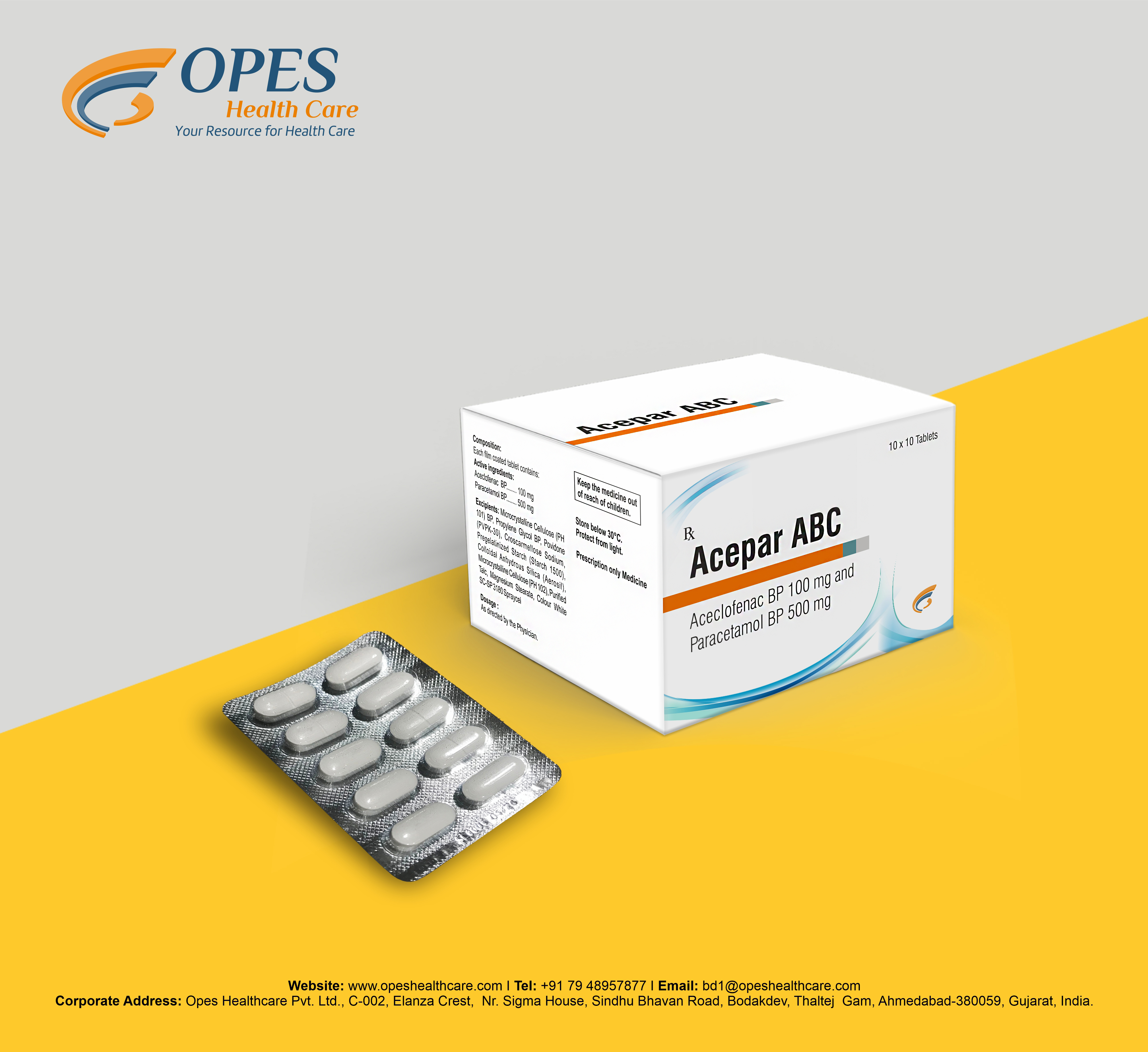 Ciprofloxacin 500mg & Ornidazole 500 Mg
