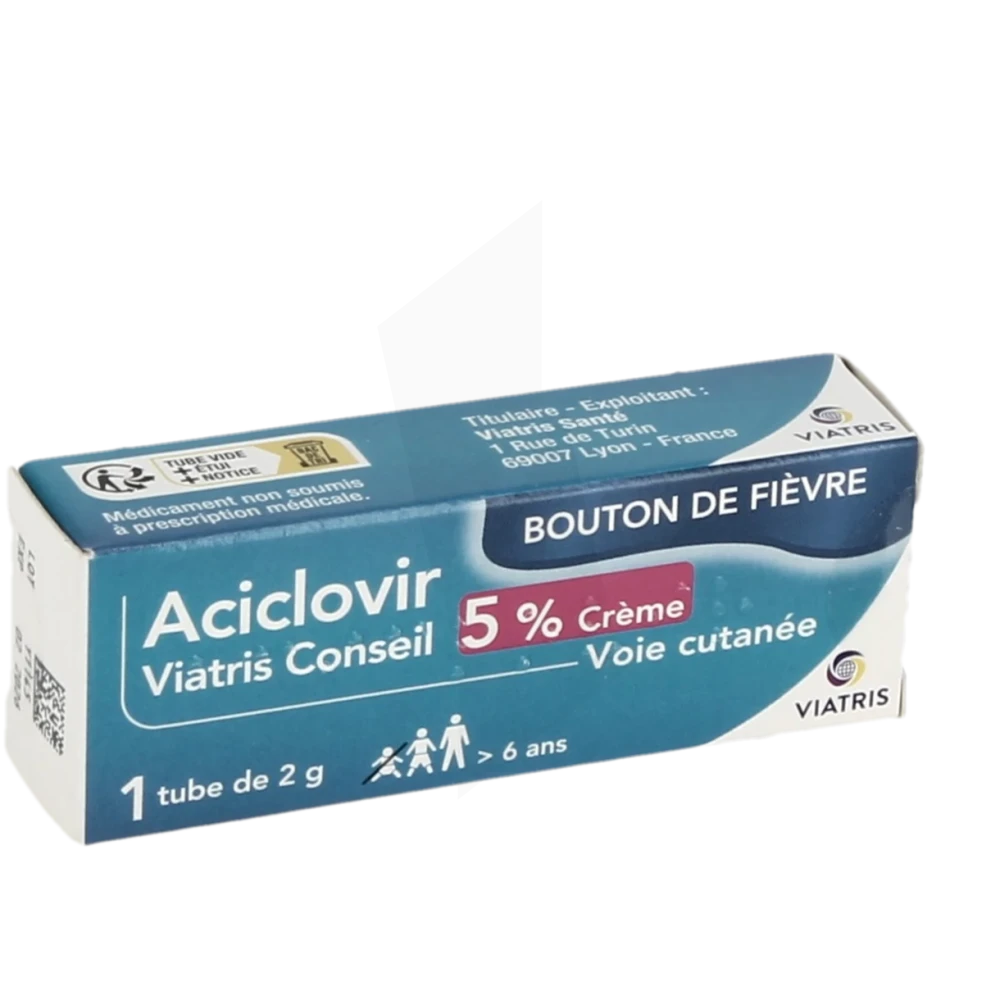 Prix aciclovir pommade
