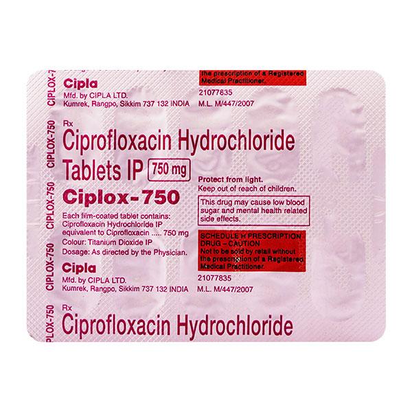 Ciprofloxacin 750 mg n2