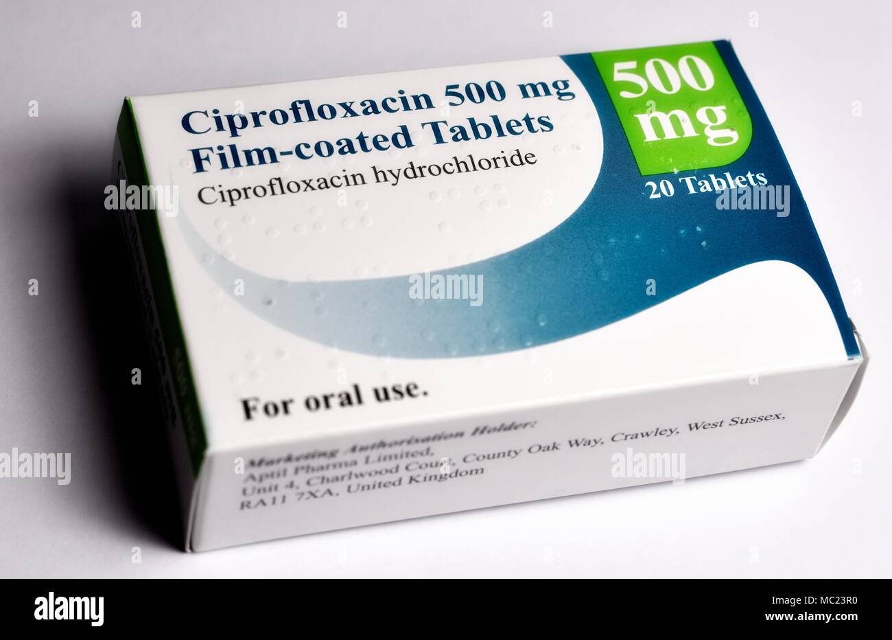 ciprofloxacin 2 x 500 mg