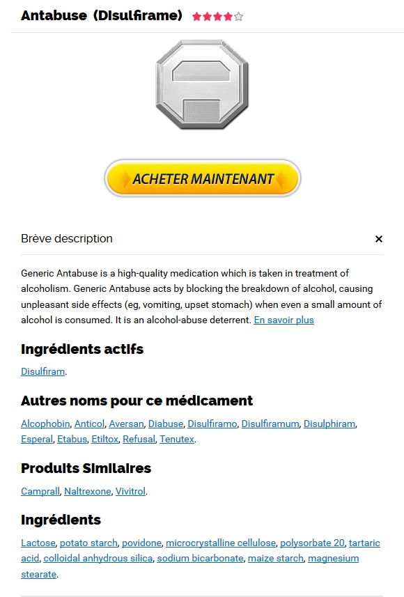 disulfiram acheter sans ordonnance