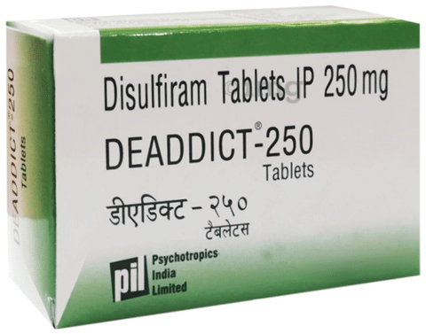 Disulfiram De 250 Mg