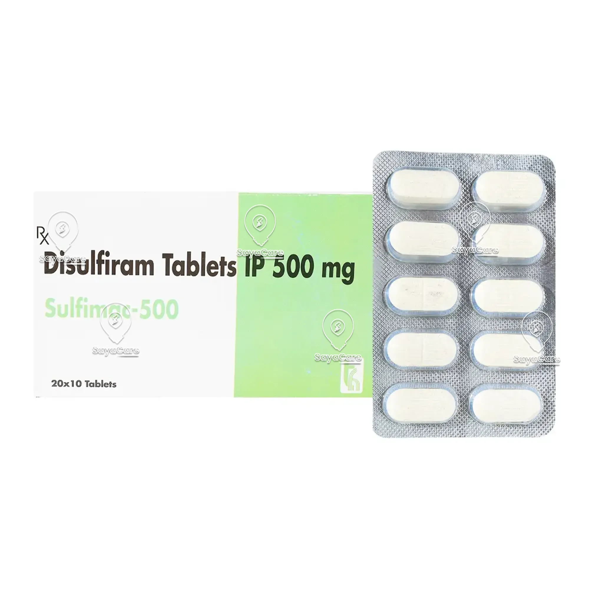 disulfiram de 500 mg