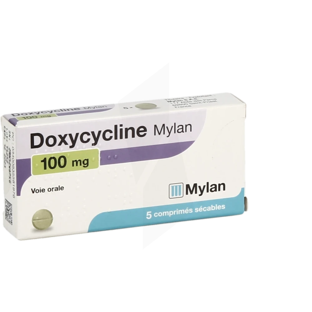 Doxycycline Mylan Sans Ordonnance