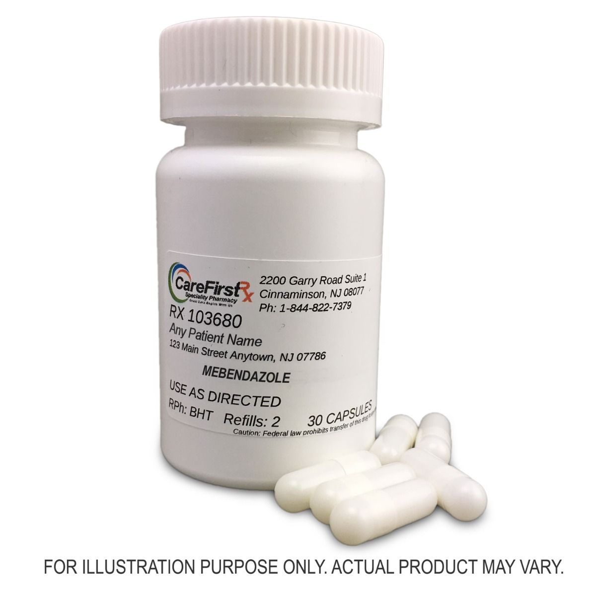 Mébendazole achat