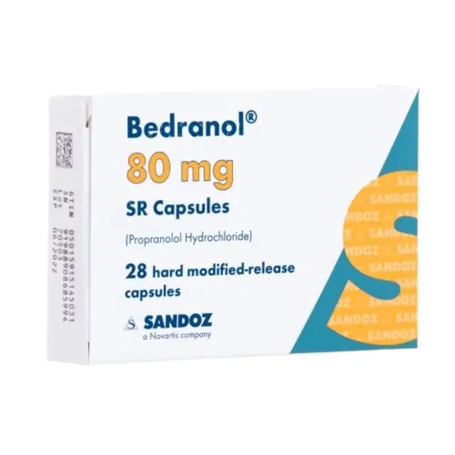 Propranolol 80mg Mr