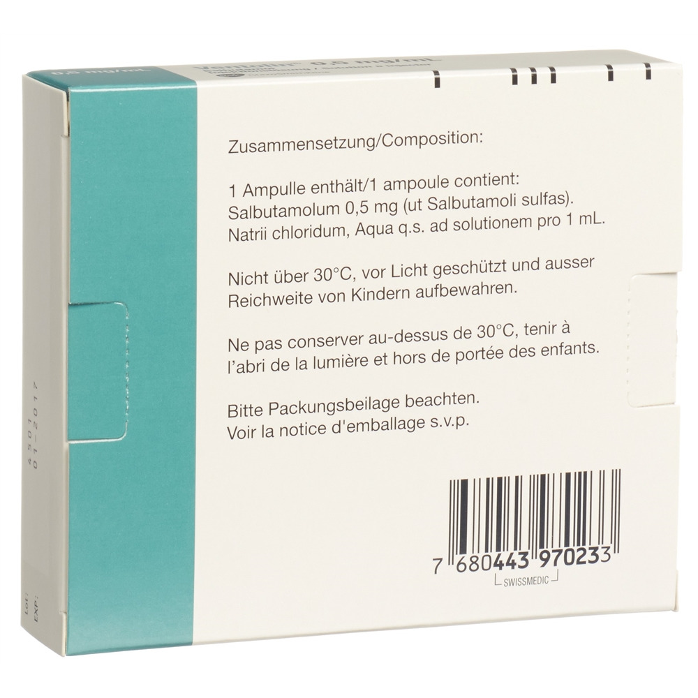 Prix Salbutamol Injectable