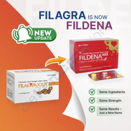 Fildena fruit chew 100 mg