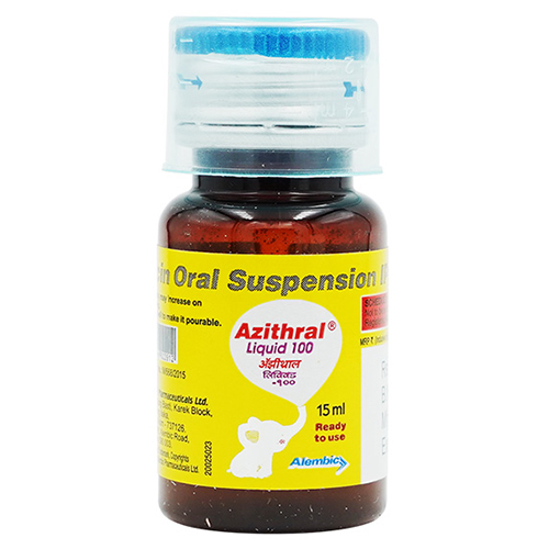 Azithromycin 100 mg per 5 ml