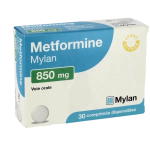 Metformine avec ou sans ordonnance