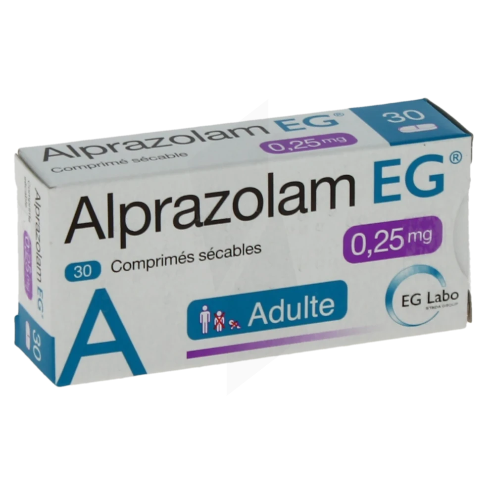 Générique Alprazolam Mylan