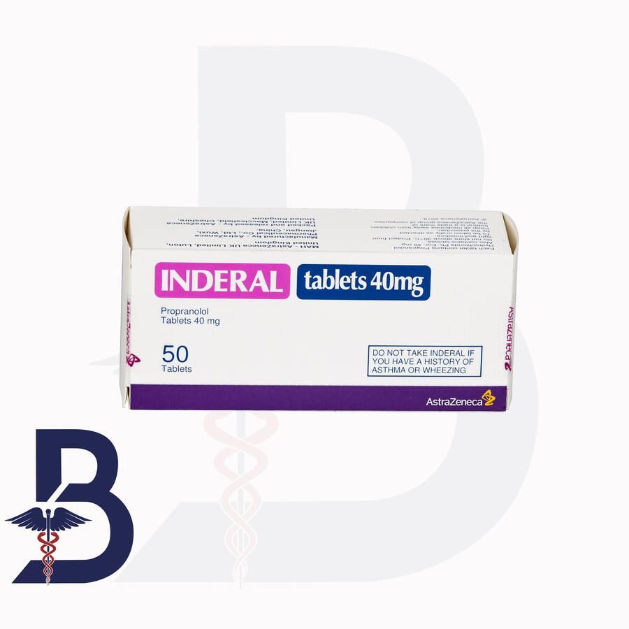 Inderal tabletas 40 mg x 50
