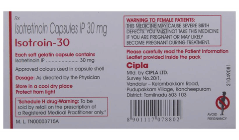 Isotretinoin 30mg