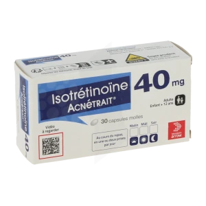 Isotrétinoïne 10mg