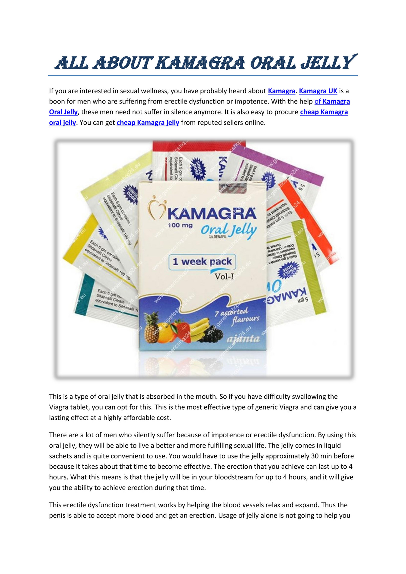 Kamagra online jelly