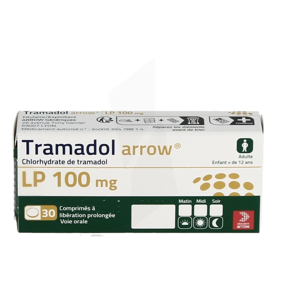 Le prix de tramadol