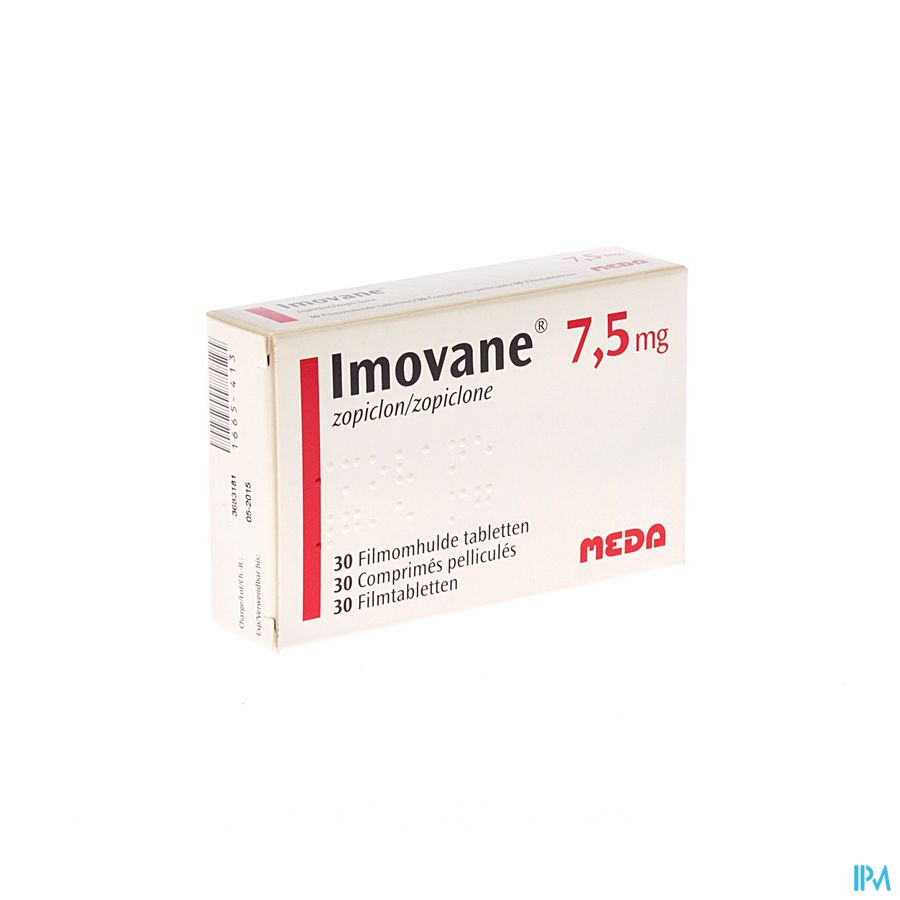 Le prix du médicament imovane