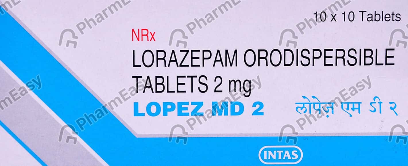 Lorazepam de 2mg
