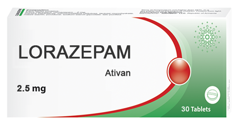 Lorazépam 2.5mg online