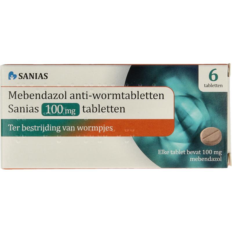 mébendazole 100mg