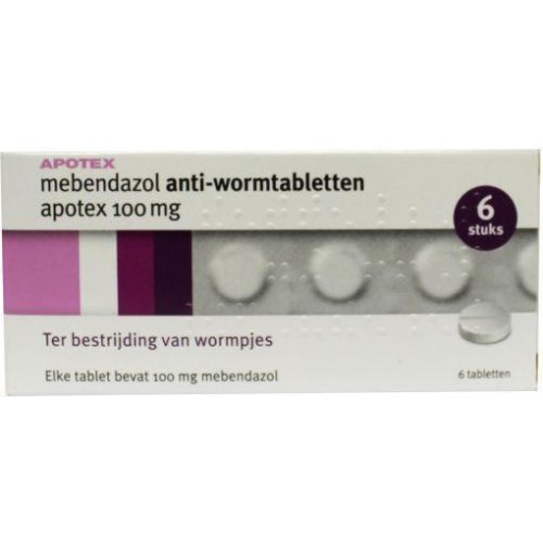 Mébendazole sans ordonnance