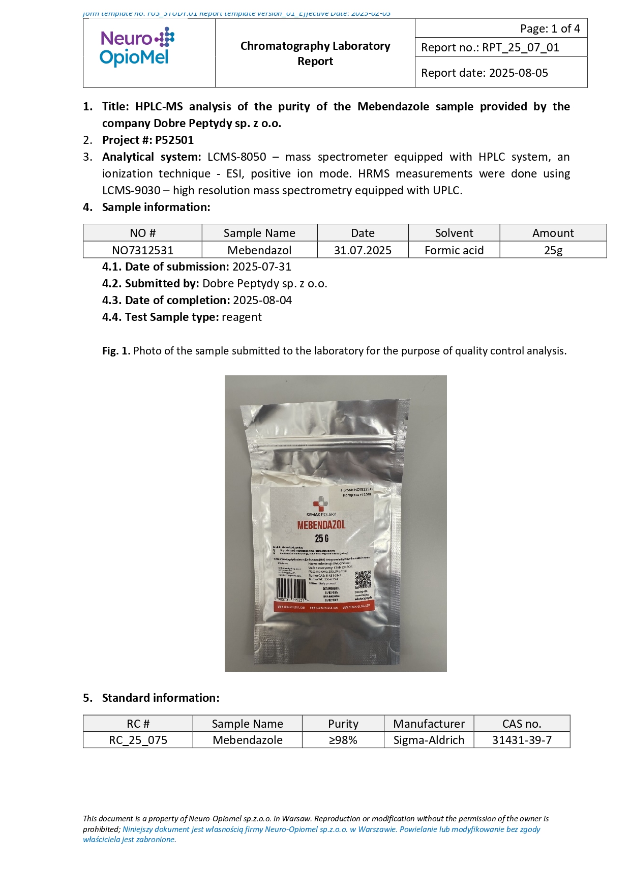 Mebendazole achat