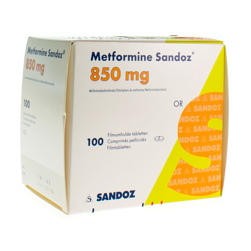 Metformine 850 Prix