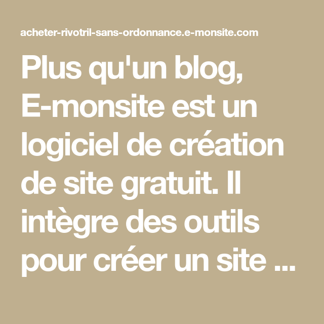 Ou Acheter Du Rivotril 2mg