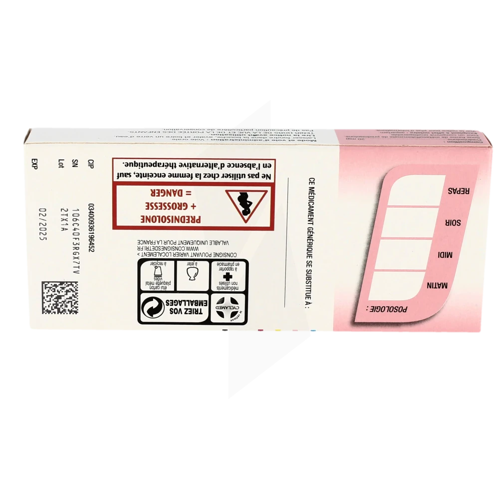 prednisolone 20mg pour quoi