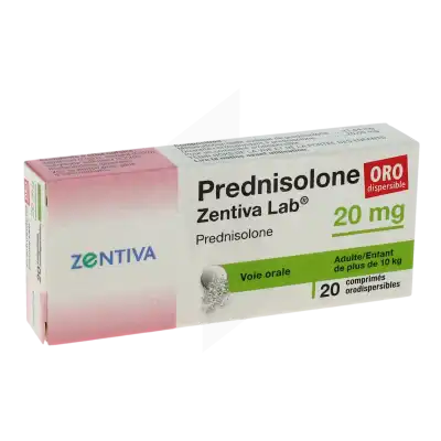 Prednisolone Biogaran 20 Mg Prix