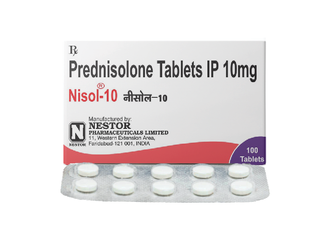 Prednisolone de 10 mg