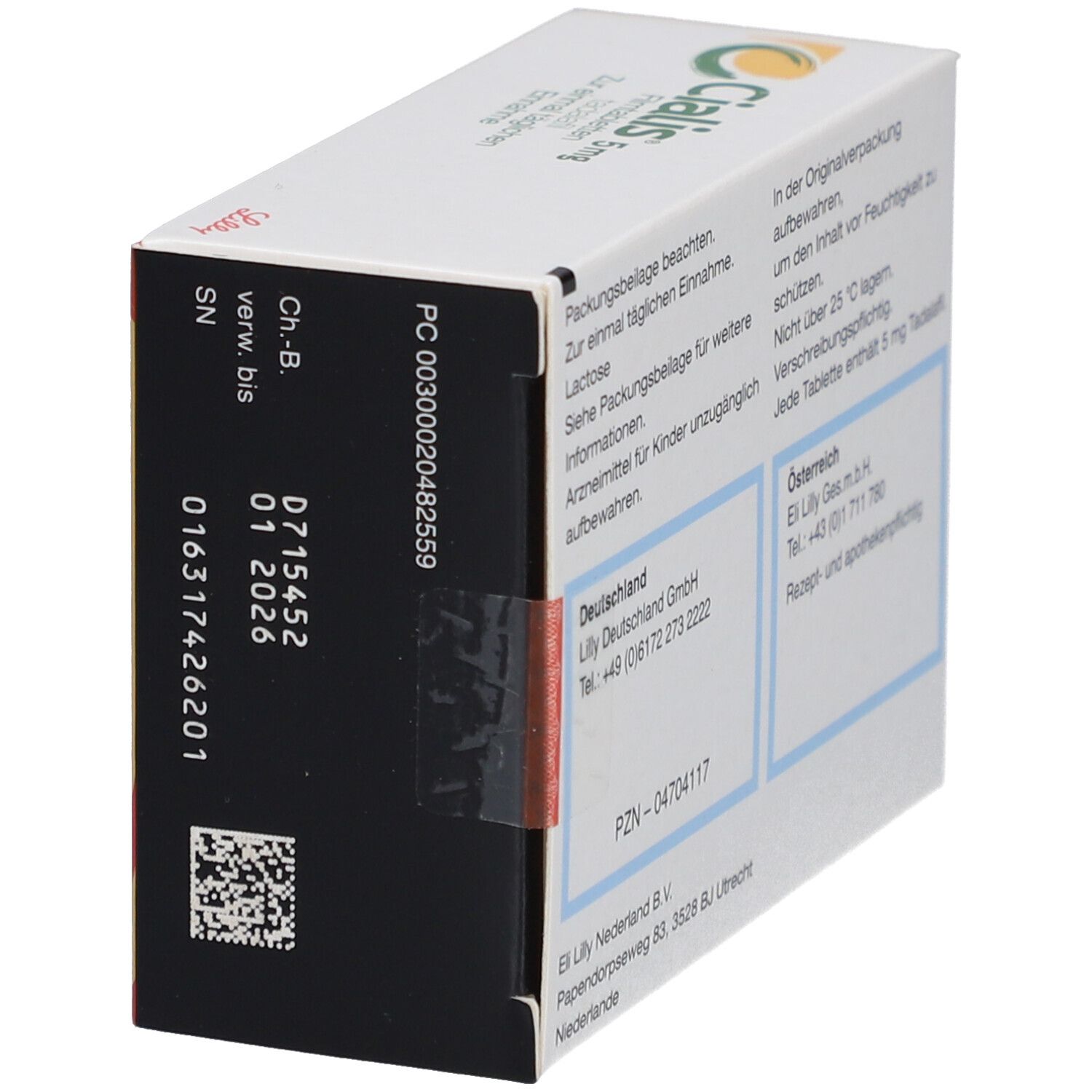 Prix Cialis 5 Mg Comprimé Pelliculé Boîte De 84