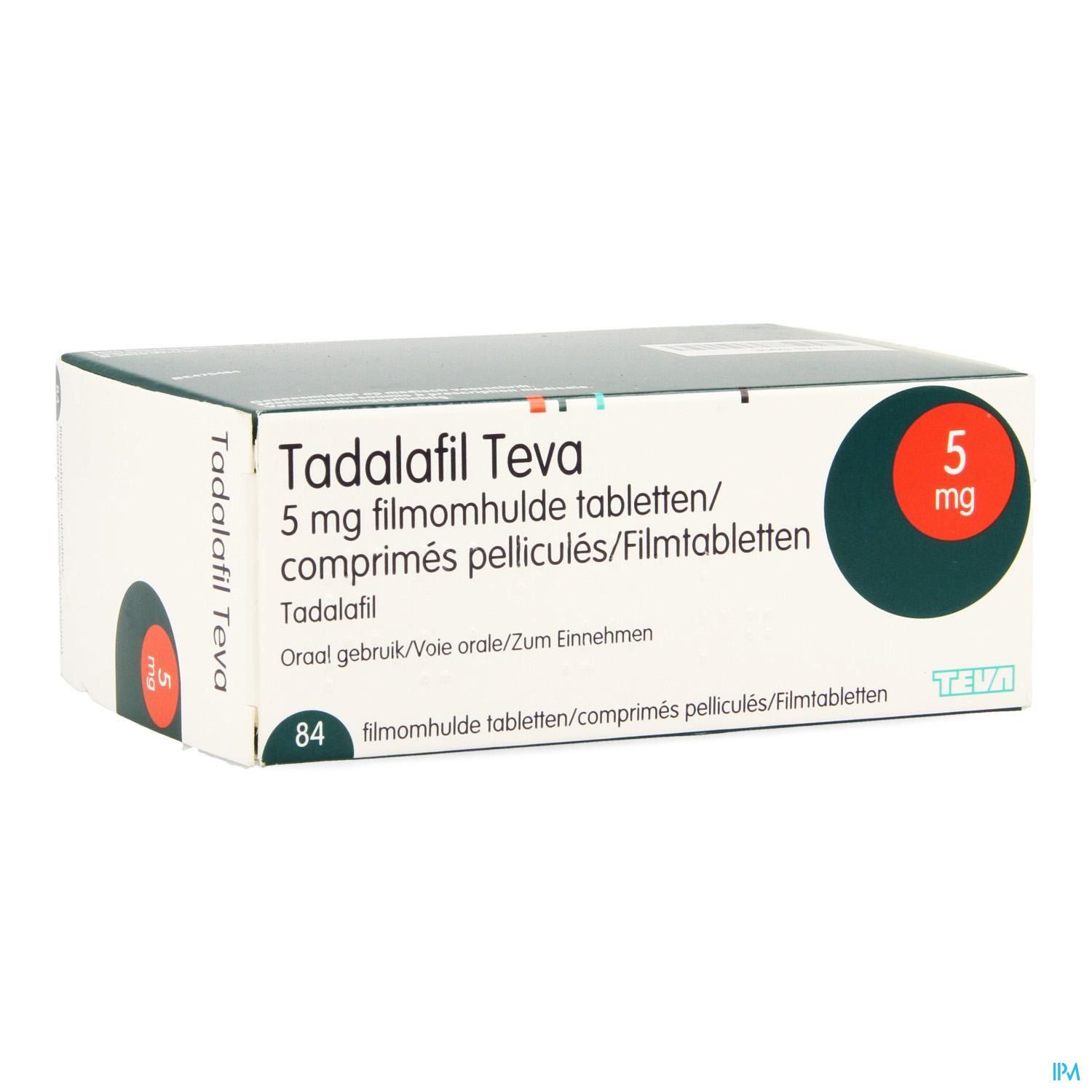 Prix du tadalafil teva 20 mg