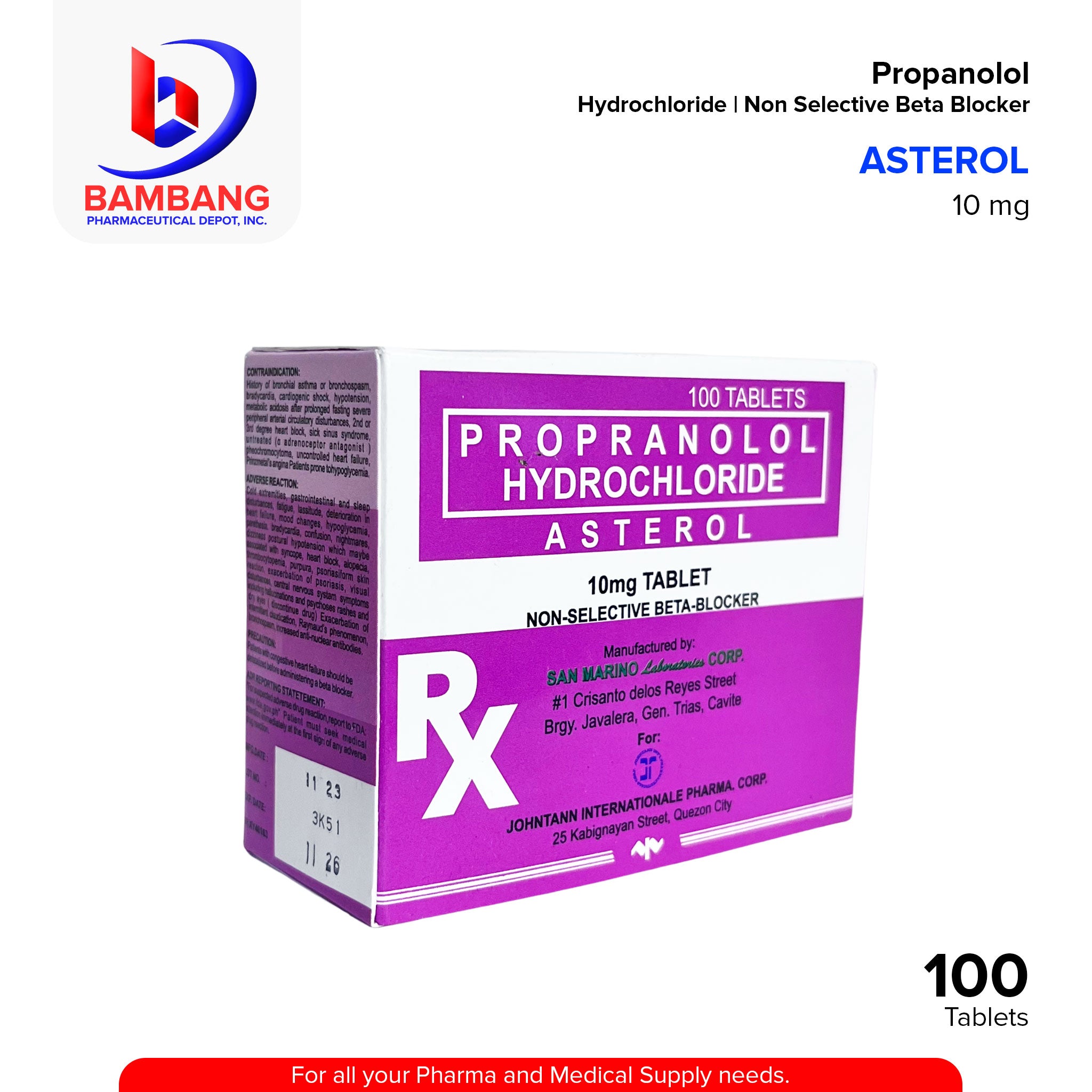 prix propranolol 60 mg