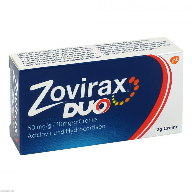 prix zovirax crème