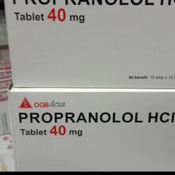 Propranolol 2x 40 Mg