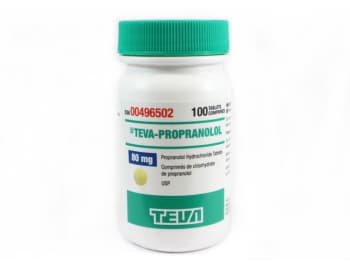 Propranolol bedranol 80mg