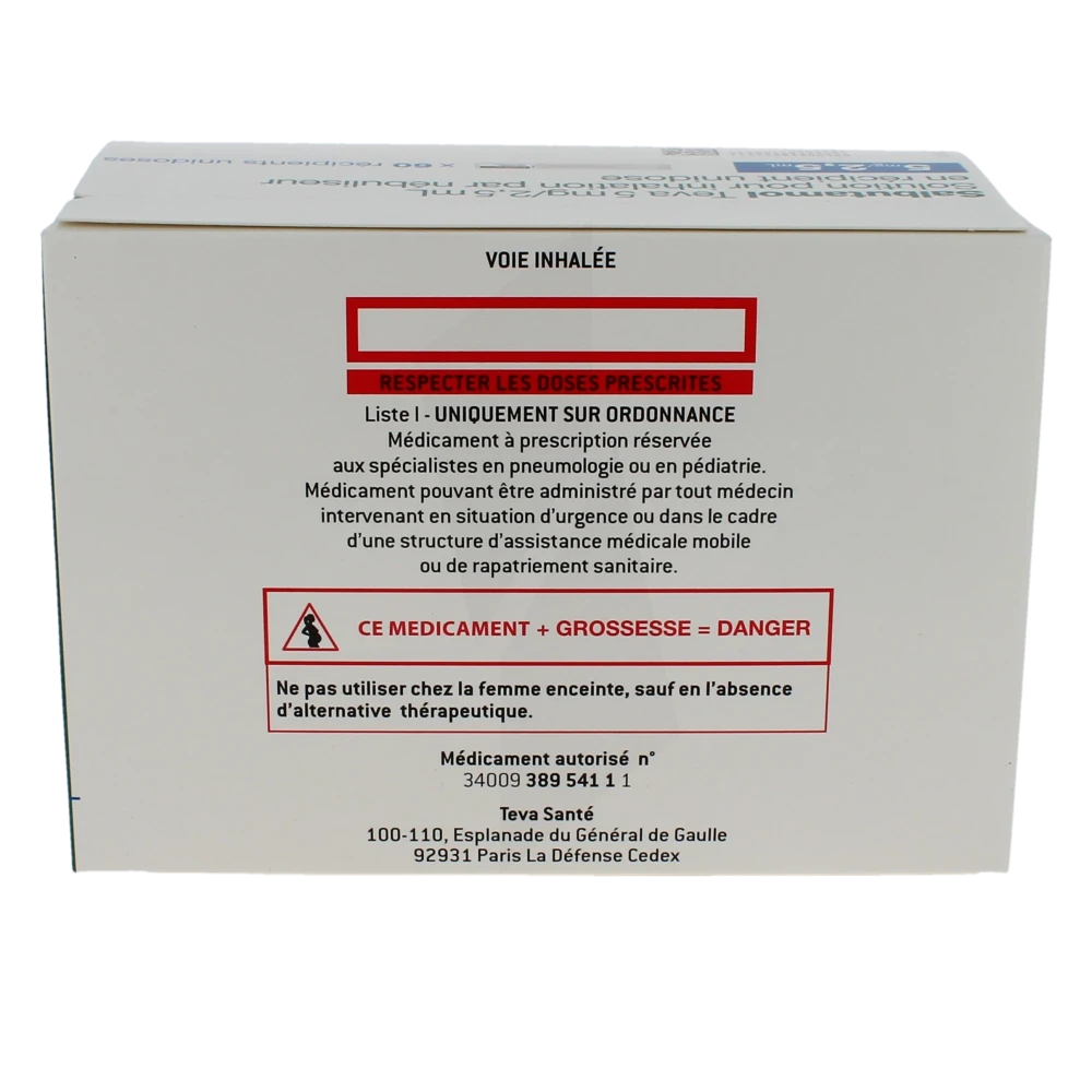 Salbutamol In France