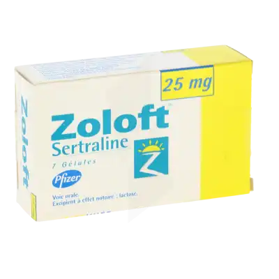 Sertraline prix belgique