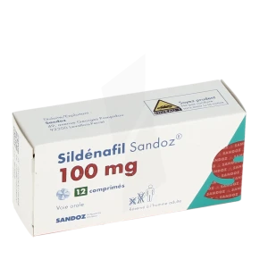 Sildenafil 100mg boite de 24