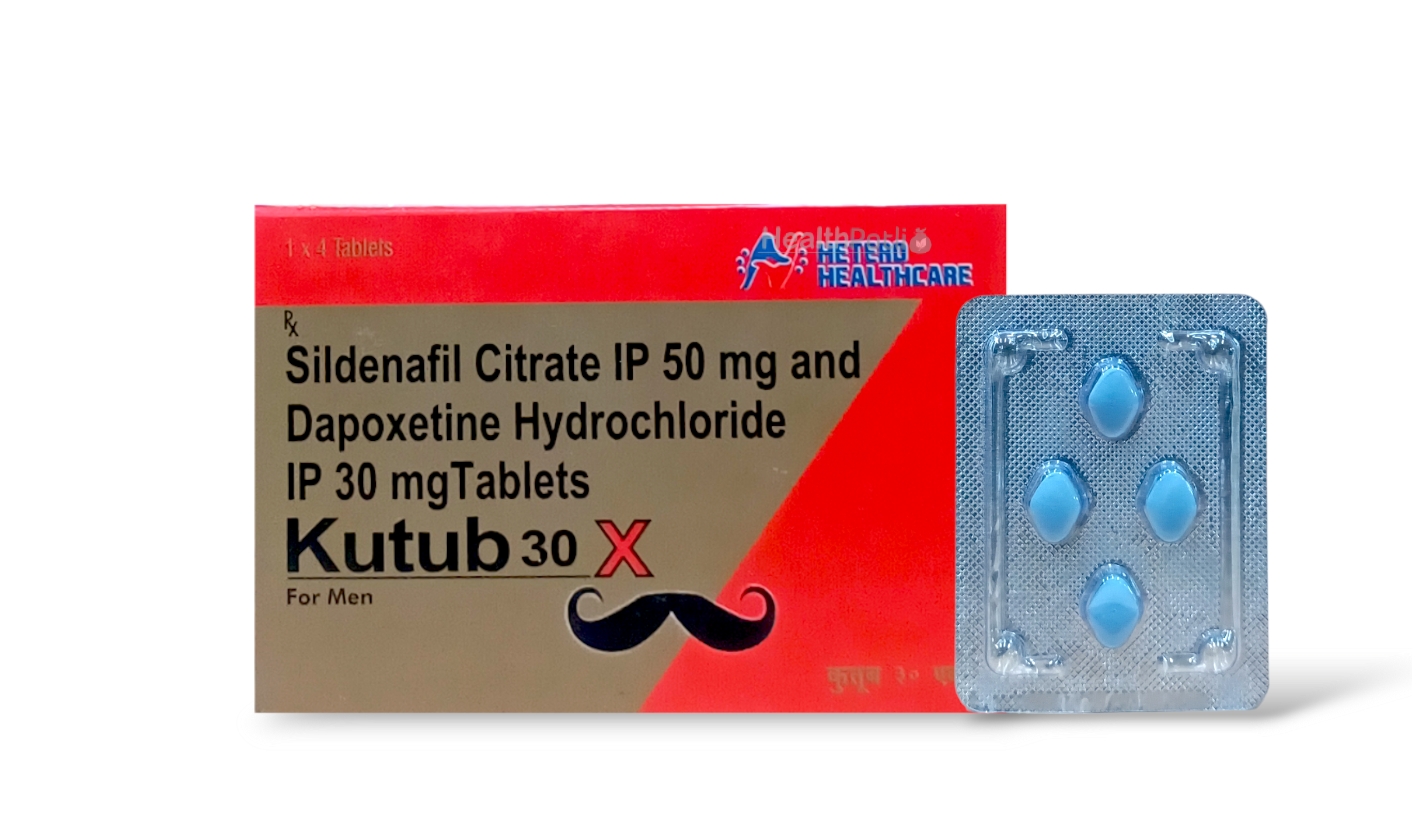 Sildenafil 50mg Dapoxetine 30mg