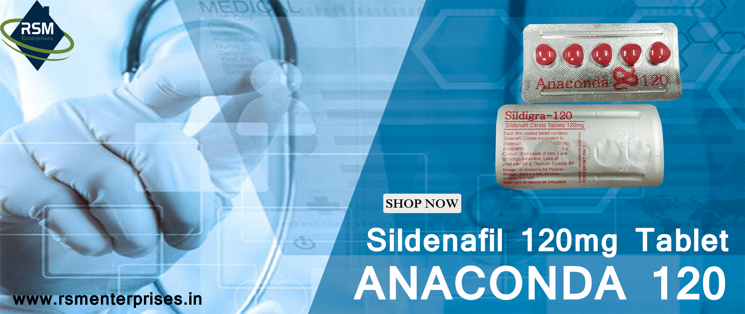 Sildenafil citrate 120 mg