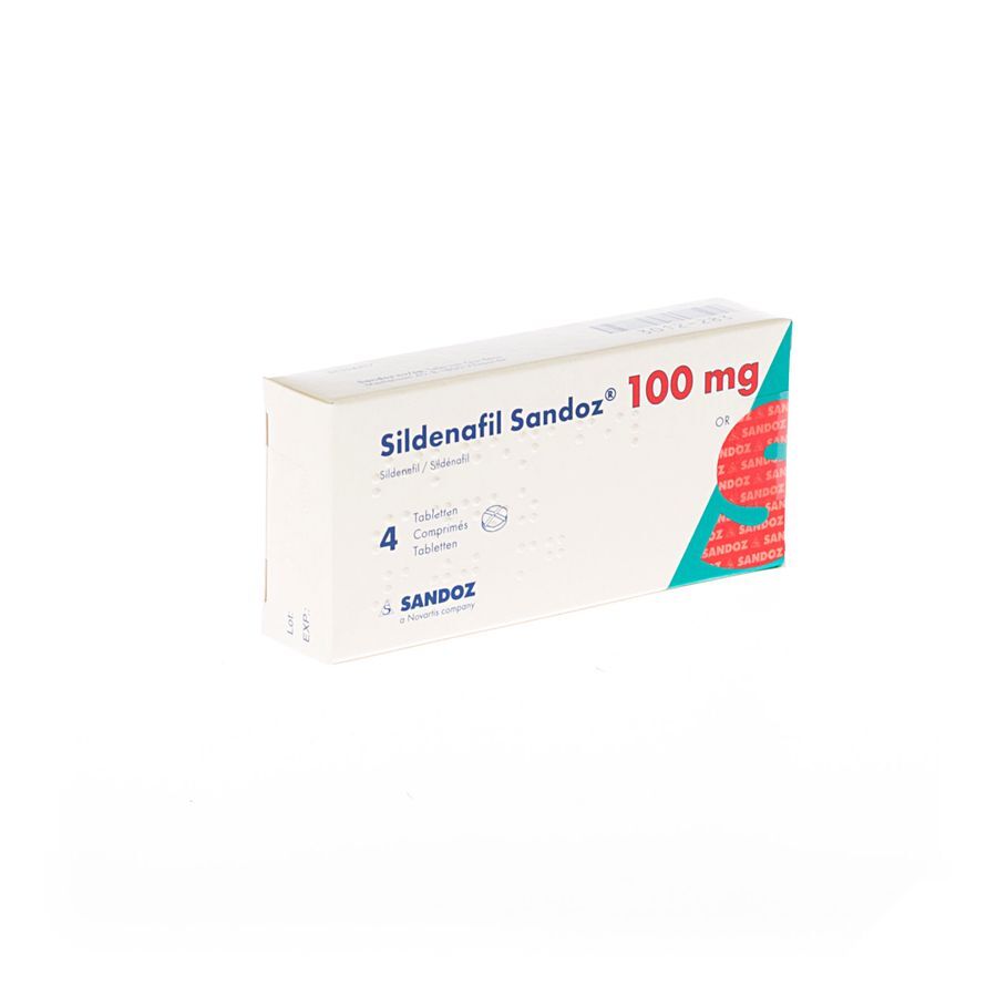 Sildenafil sandoz 100 mg sans ordonnance