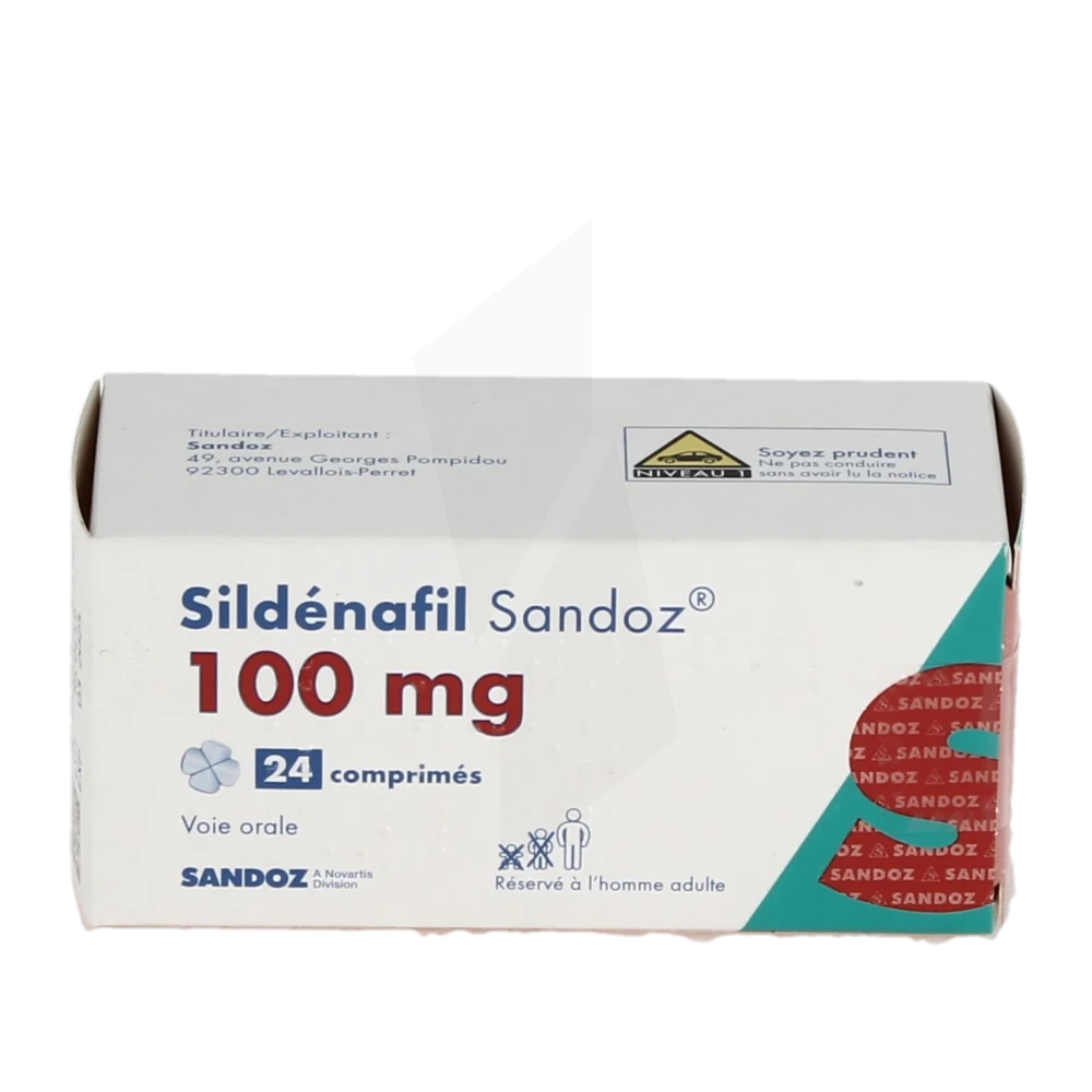 sildenafil teva 100 mg sans ordonnance